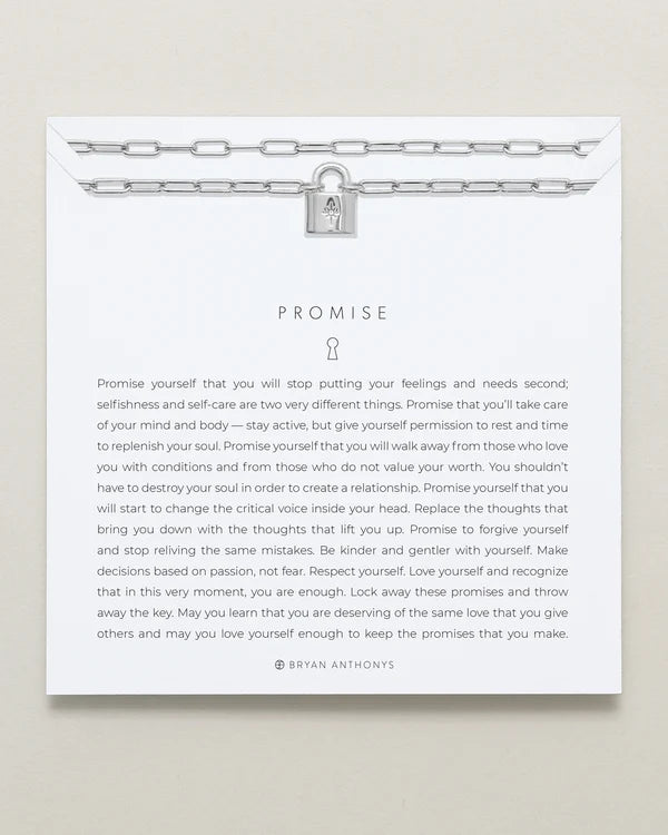 Promise Statement - Necklace