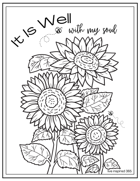 It is Well-Coloring Page