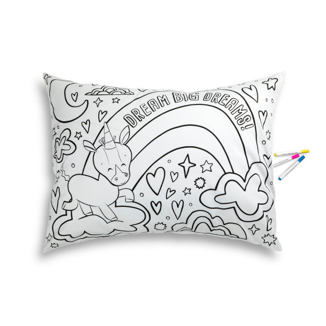 Color Me Pillowcase - Dream Big Dreams