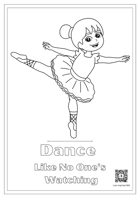 Dance-Coloring Page