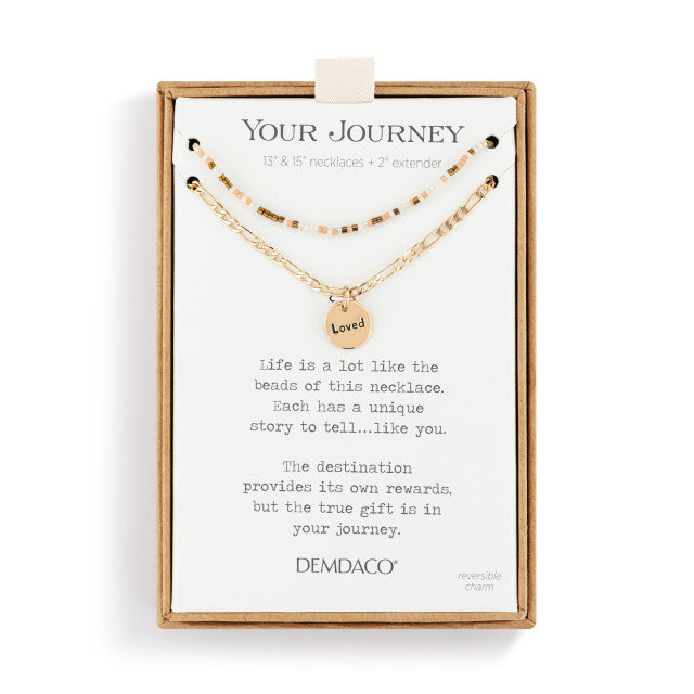 Your Journey Beaded Loved Necklace