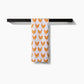 Fun Spring Chicks Geometry Tea Towel