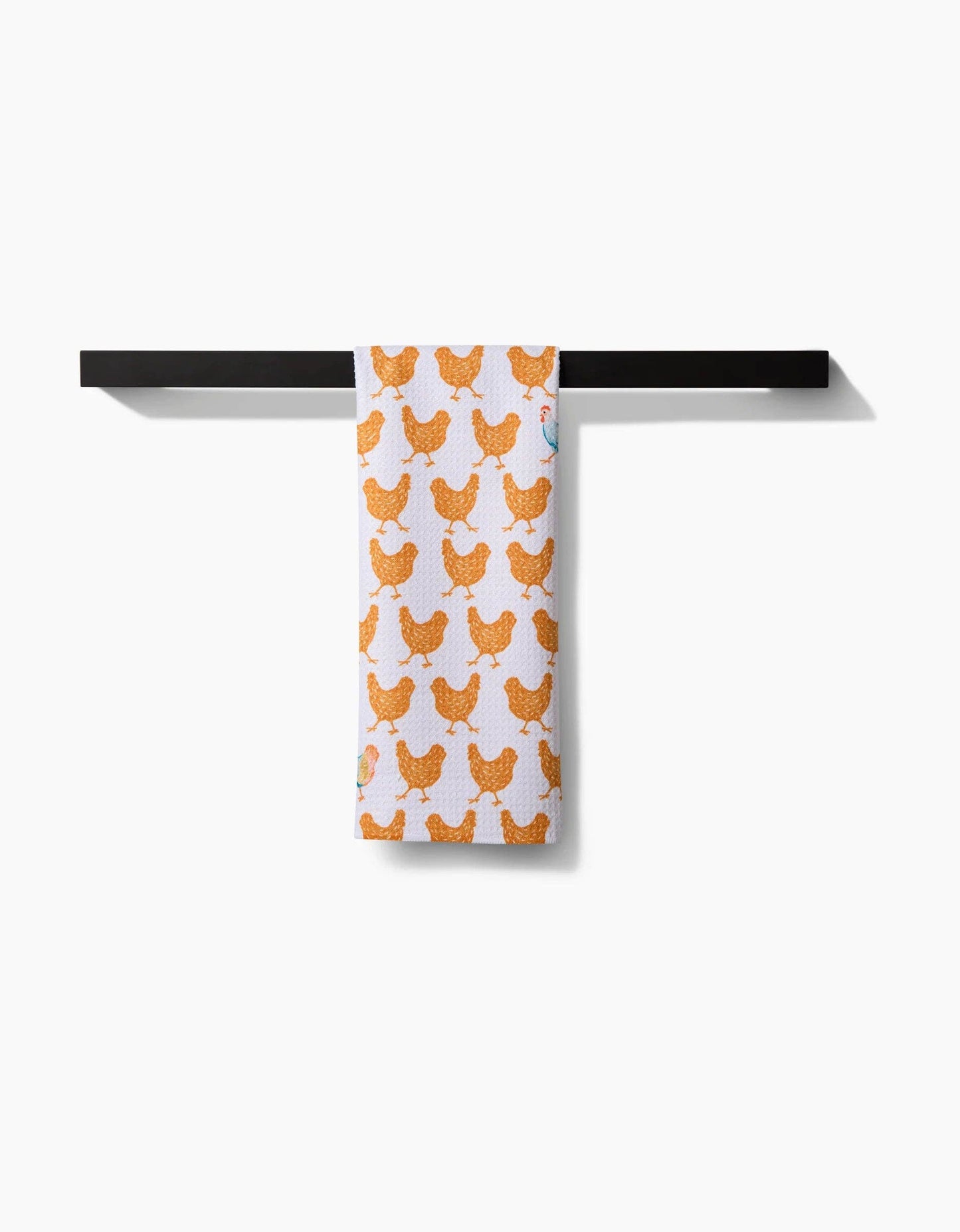 Fun Spring Chicks Geometry Tea Towel