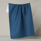 Saddle Indigo Geometry Tea Towel