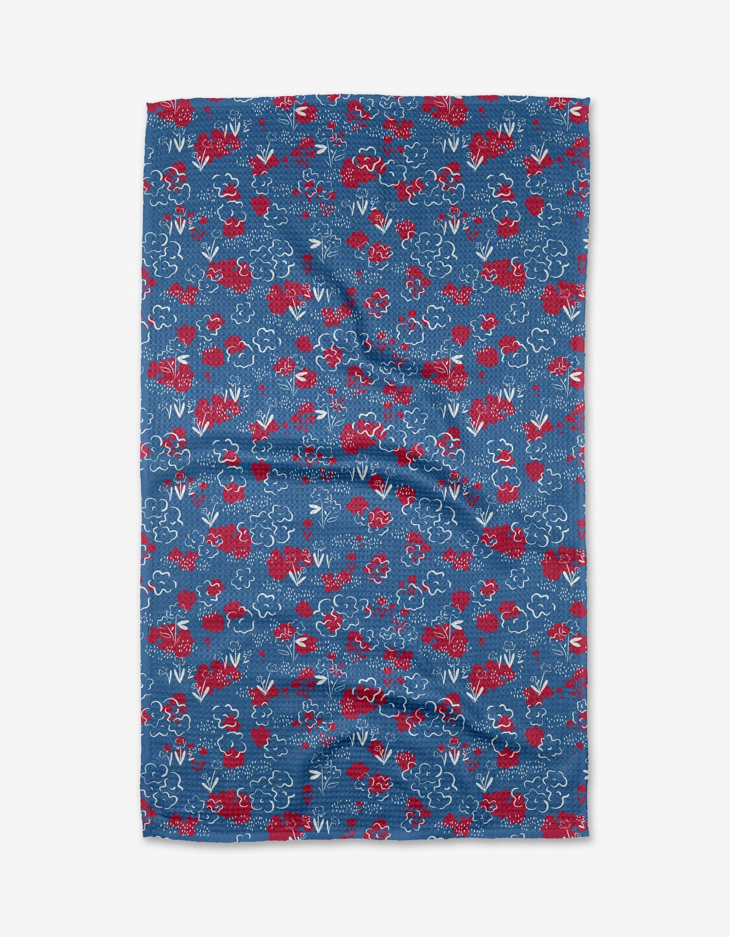 Patriotic Garden Geometry Tea Towel