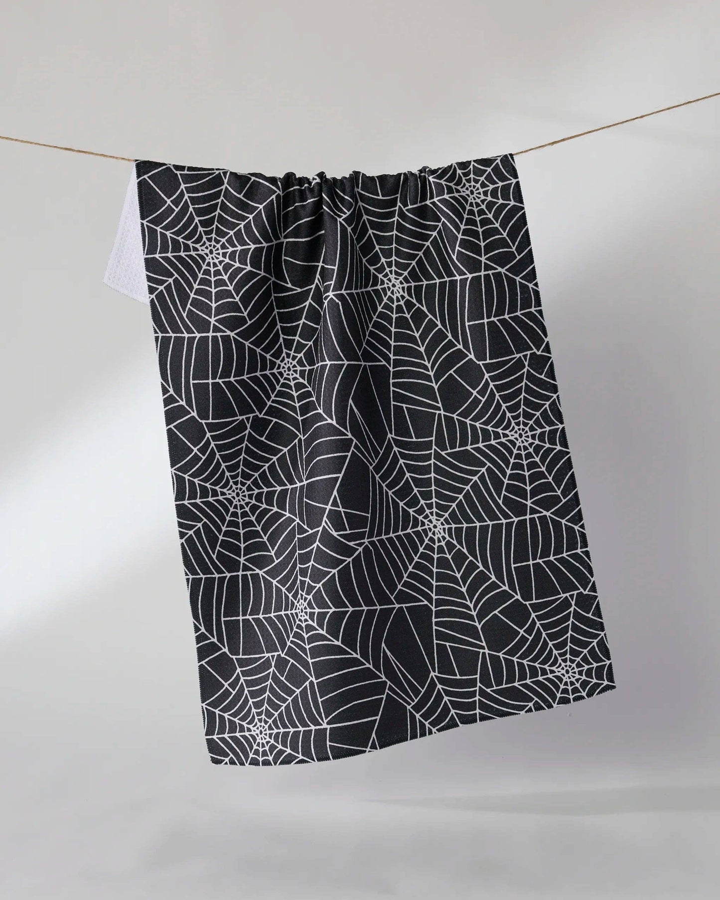 Whisper Web Geometry Tea Towel