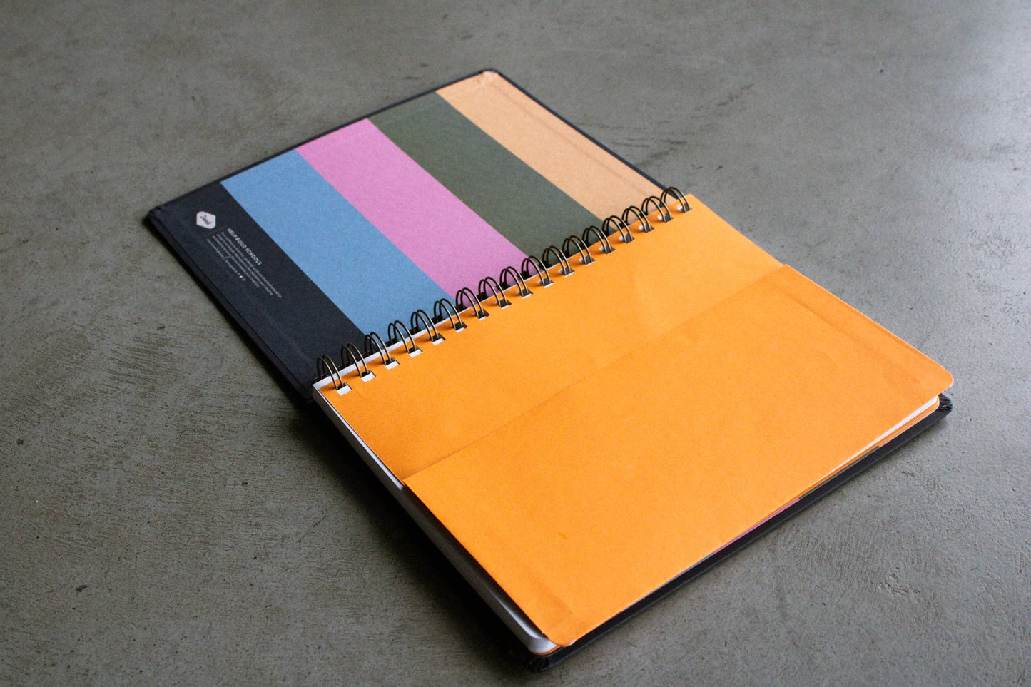 Happy Place Hardcover Spiral Sketchbook