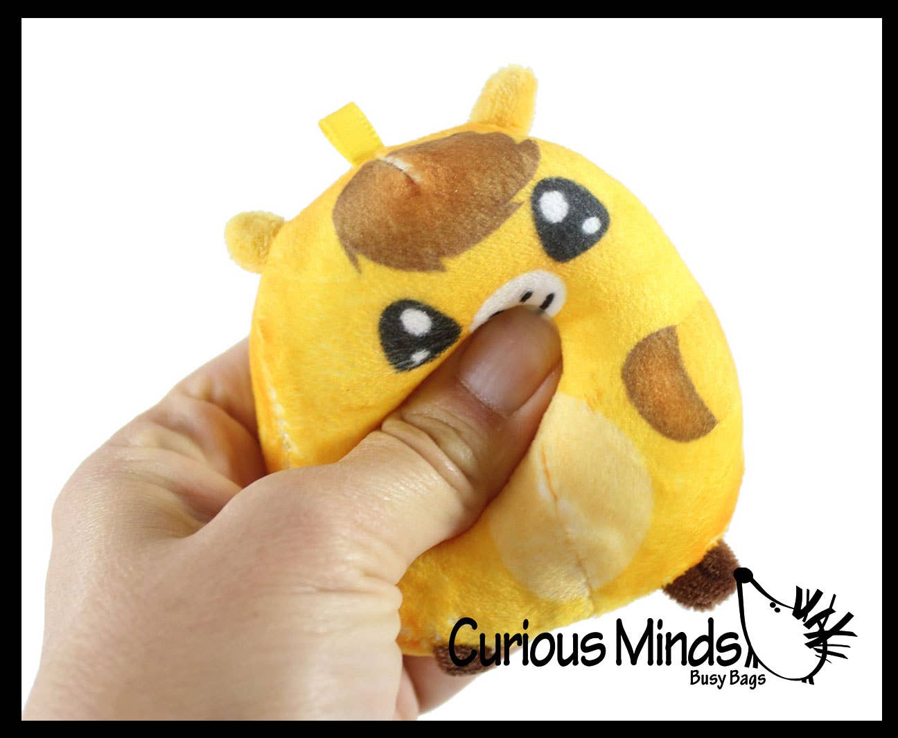 Plush Farm Animal Stress Ball