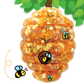 Crazy Aarons Honey Hive - Full Size 4" Thinking Putty Tin