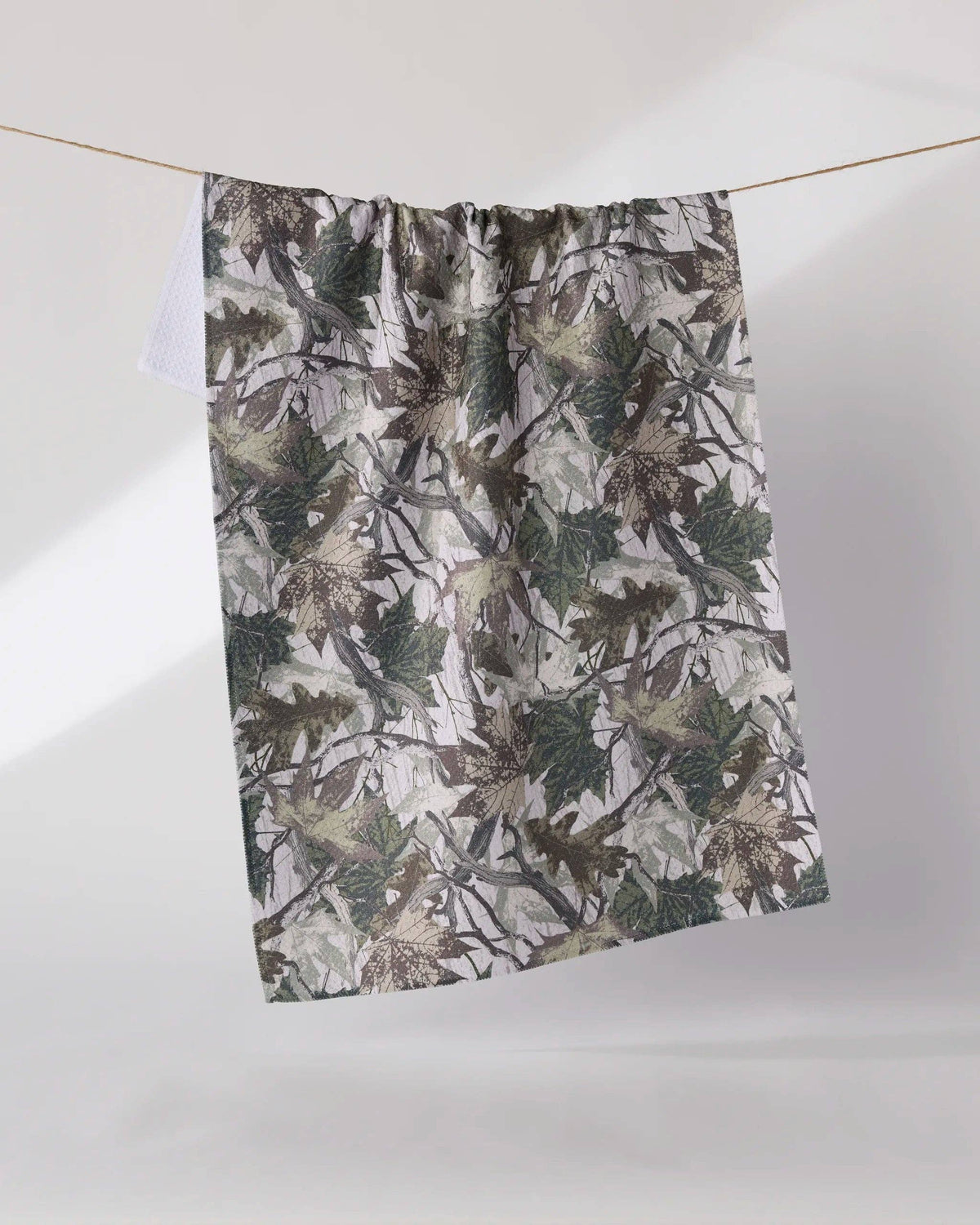 Dad Camo Geometry Tea Towel