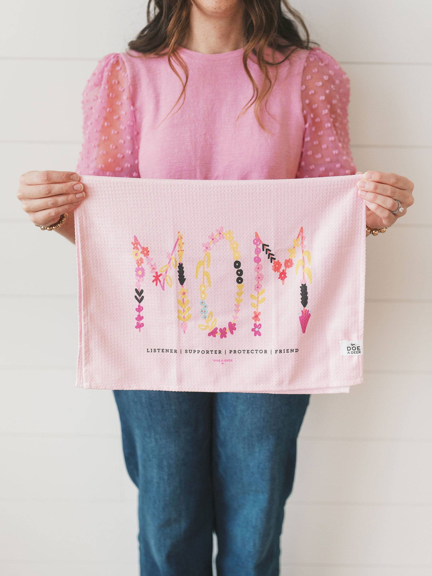 Mom | Waffle Tea Towel