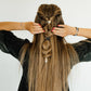 "Inspire" Grey & Black  Hair Tie Bracelets