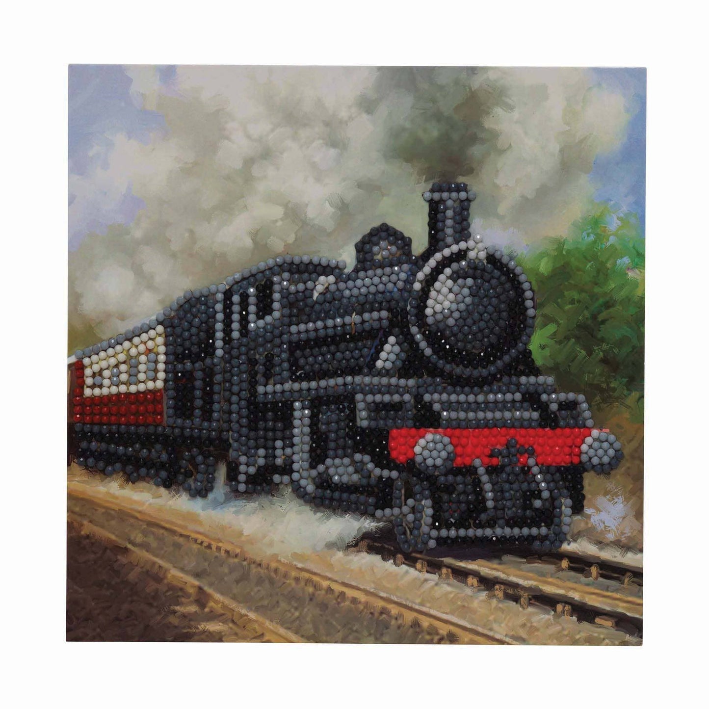 Train -All Aboard the Sparkle Express! Crystal Art Card Kit