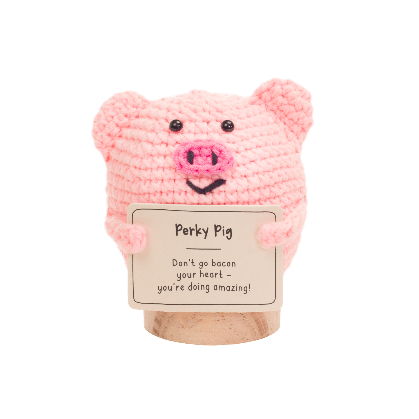 Perky Pig Crochet Friends