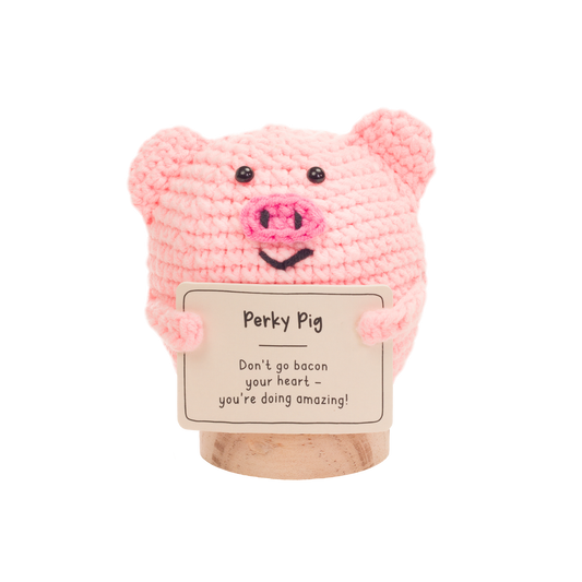 Perky Pig Crochet Friends