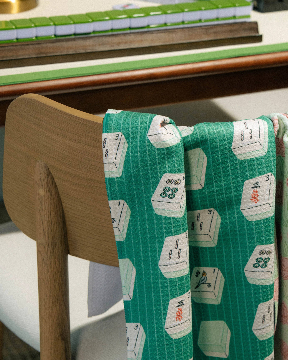 Tile Flow Geometry Tea Towel
