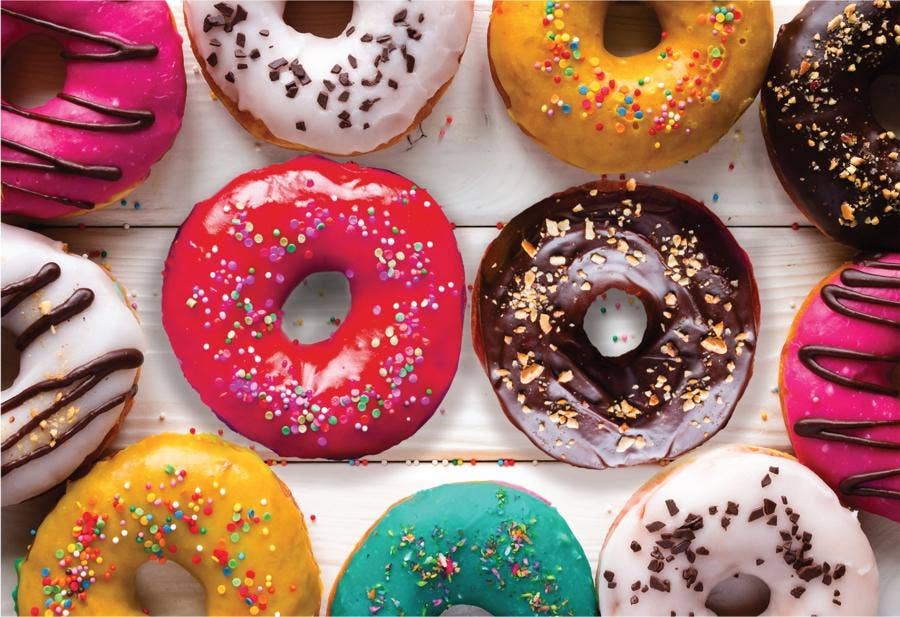 Donuts Mini Jigsaw MicroPuzzle
