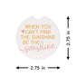 Be The Sunshine - Car Coasters