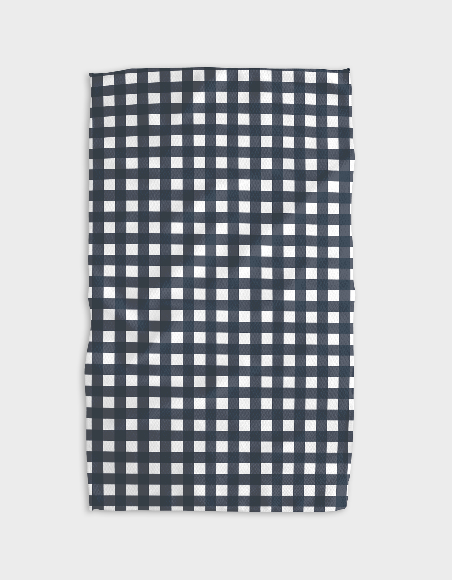 Gigi Navy Geometry Tea Towel