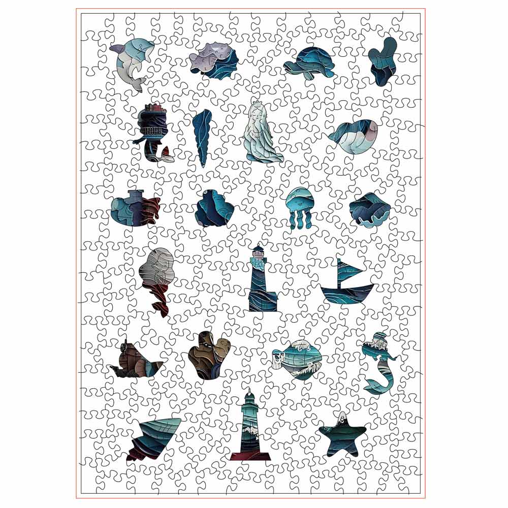 Lighthouse Wooden Jigsaw Puzzle