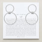 My Circle Statement Earrings