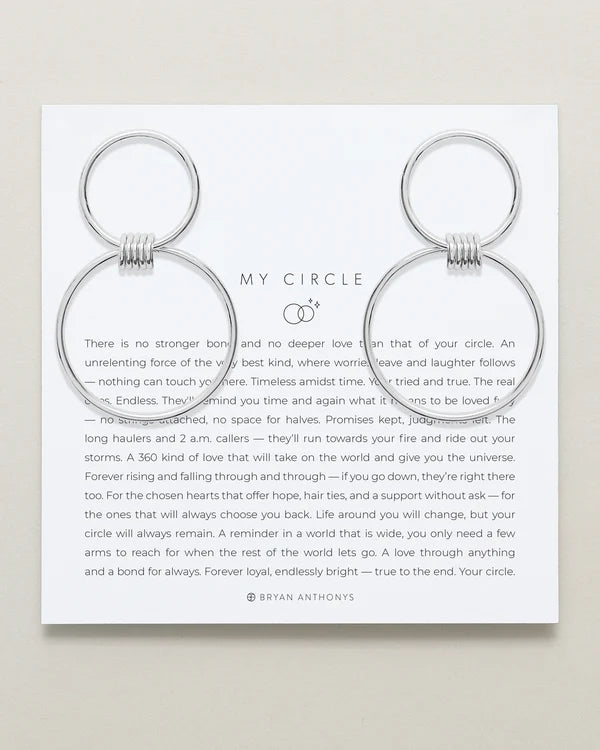 My Circle Statement Earrings