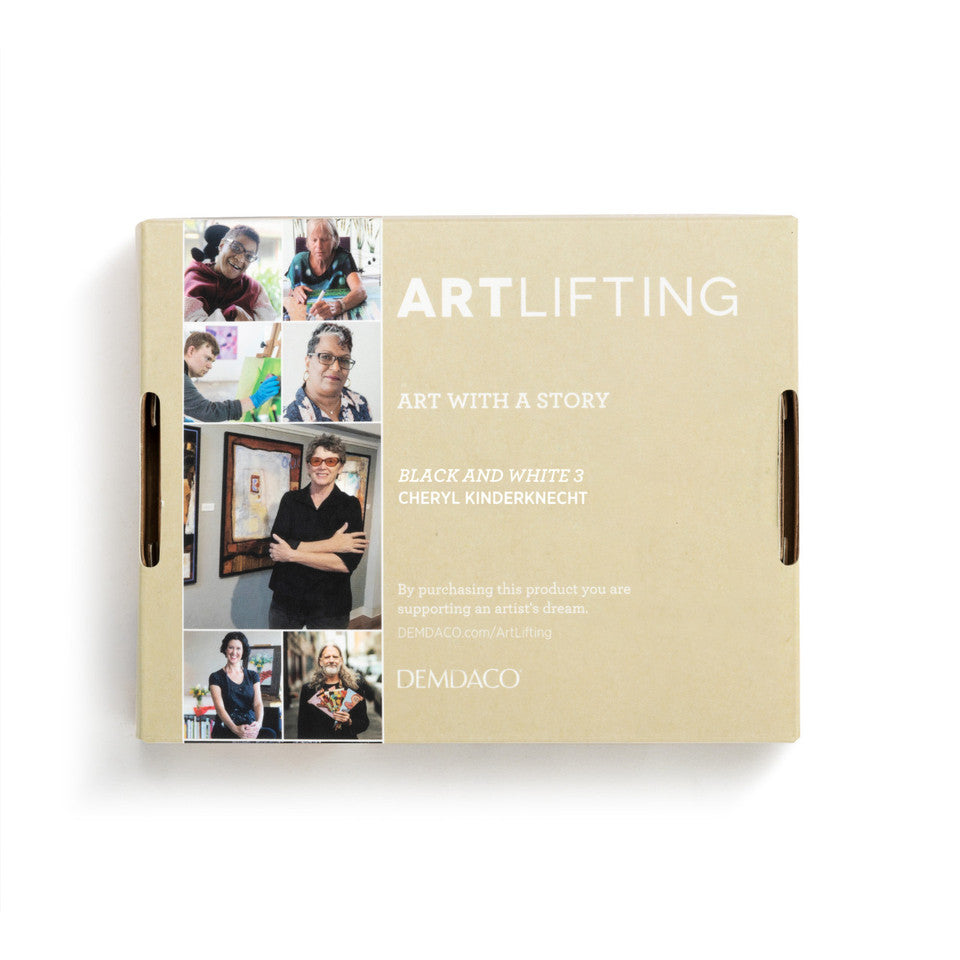 ArtLifting Mini Tray - Black and While