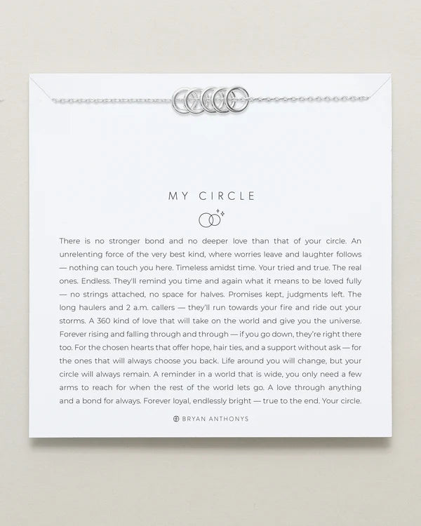 My Circle Dainty Necklace