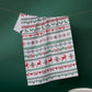 Ugly Sweater Day Geometry Tea Towel