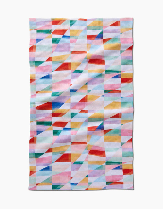 Highlands Geometry Tea Towel