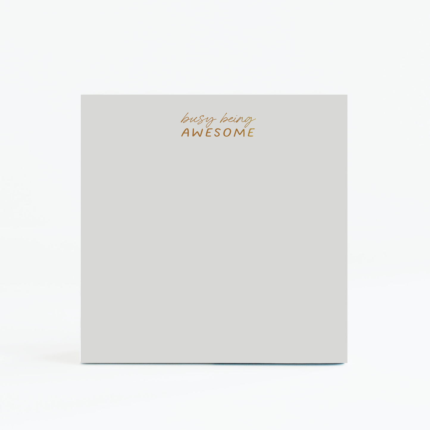 Busy Being Awesome | Notepad