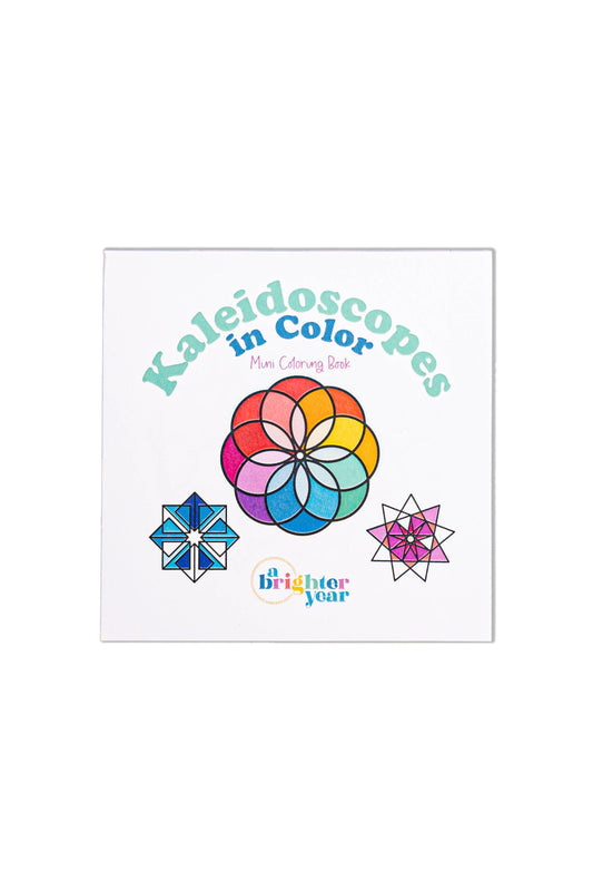 Kaleidoscopes in Color - Mini Coloring Book