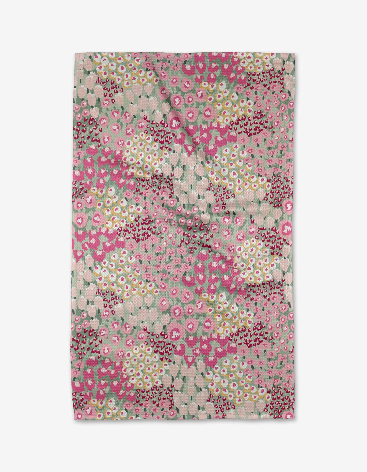 Bloomed for Spring Geometry Tea Towel