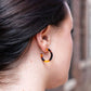 Cam Mini Hoops - Tortoise