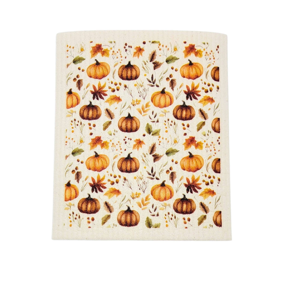 Pumpkin Pattern | Swedish Dishcloth