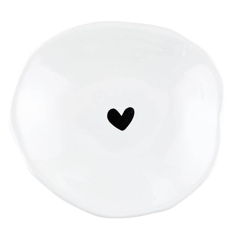 Heart Ceramic Dip Bowl