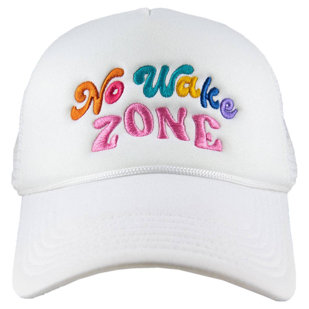 No Wake Zone -  Foam Trucker Hat