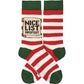 "Nice List Dropout" - Socks