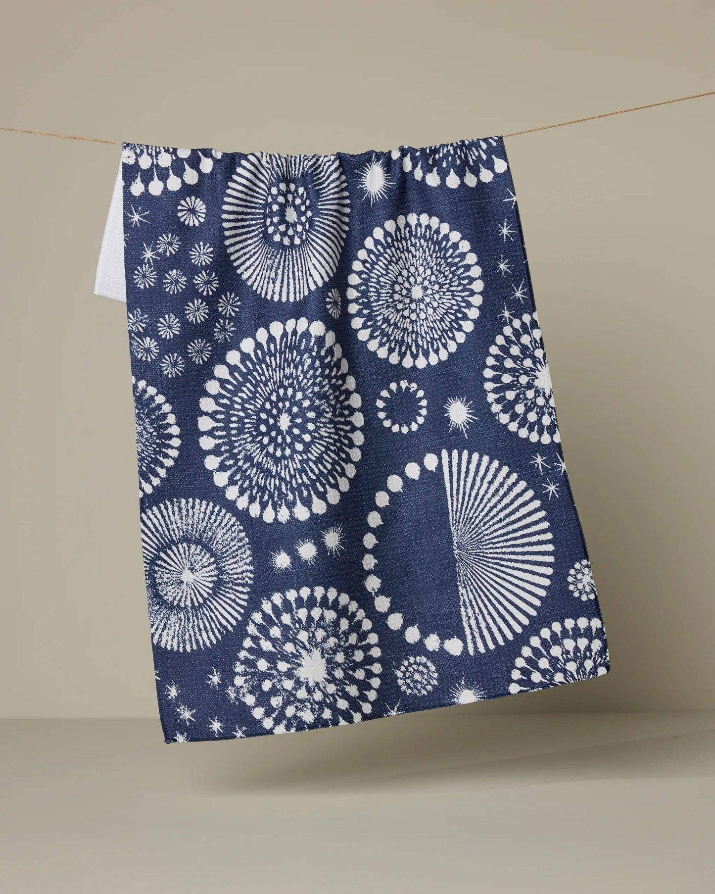 Freedom Sparks Geometry Tea Towel