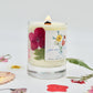 Mini Fresh Bouquet Floral Candle