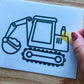 Construction Vehicle Craft and Gift Set for Kids