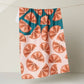 Citrus Slices Geometry Tea Towel
