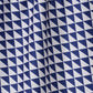 Blue Whirl Geometry Tea Towel