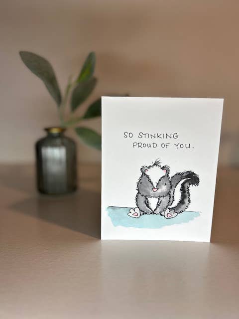 Congratulations - Stinking Proud Card