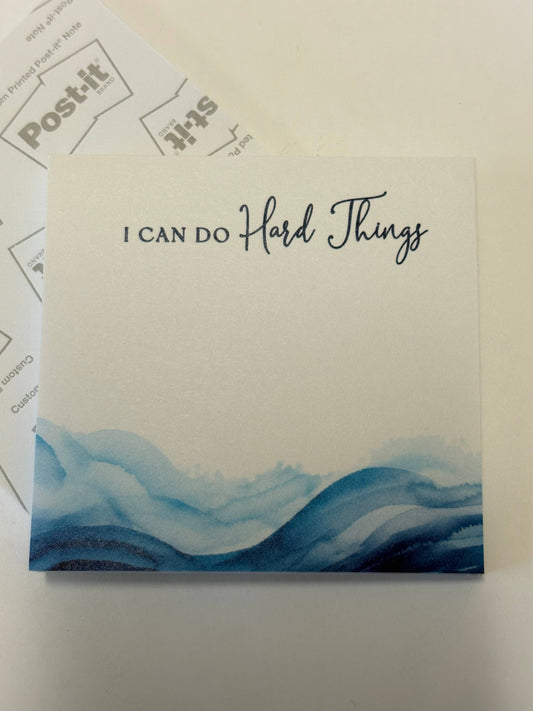 I Can Do Hard Things Post-it