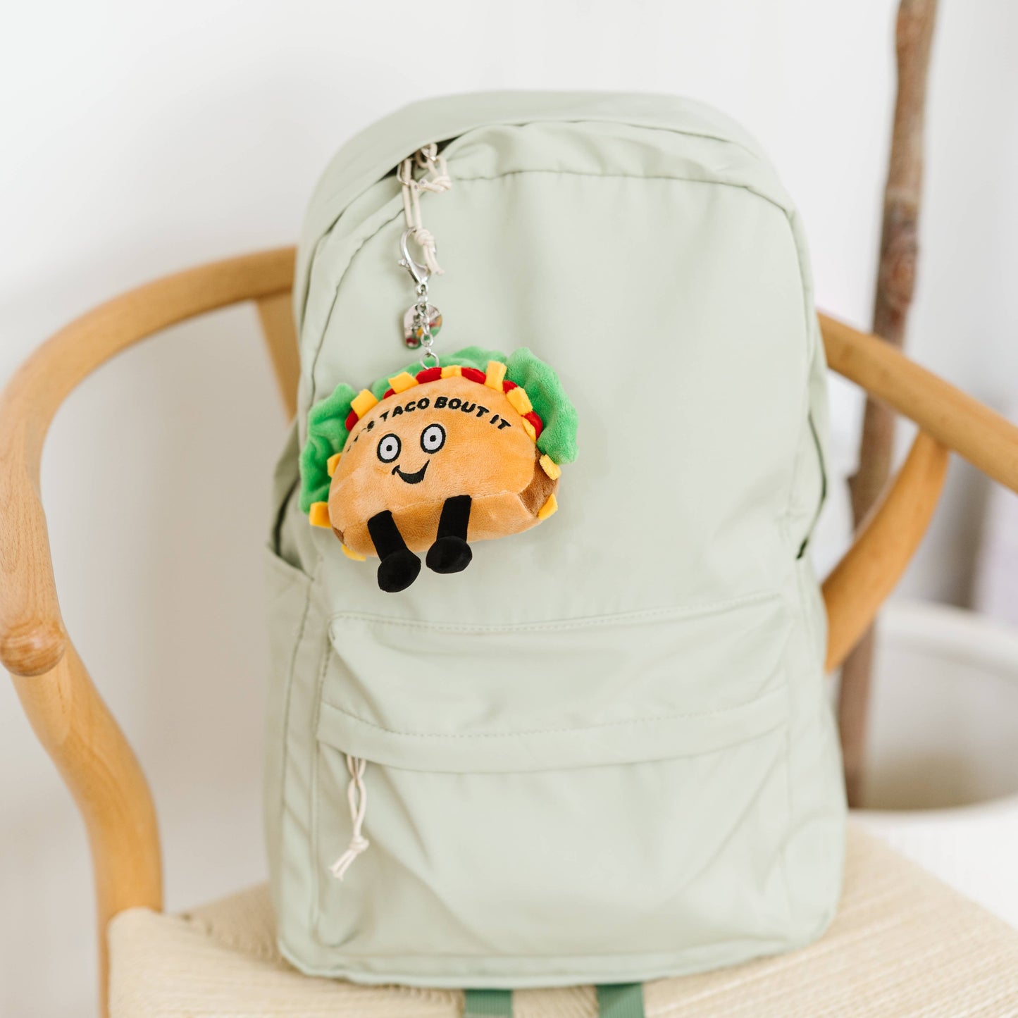 "Let's Taco Bout It" Plush Bag Charm