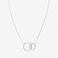 Family Interlocking Circles Necklace