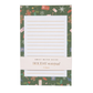 Gingerbread Pattern Notepad