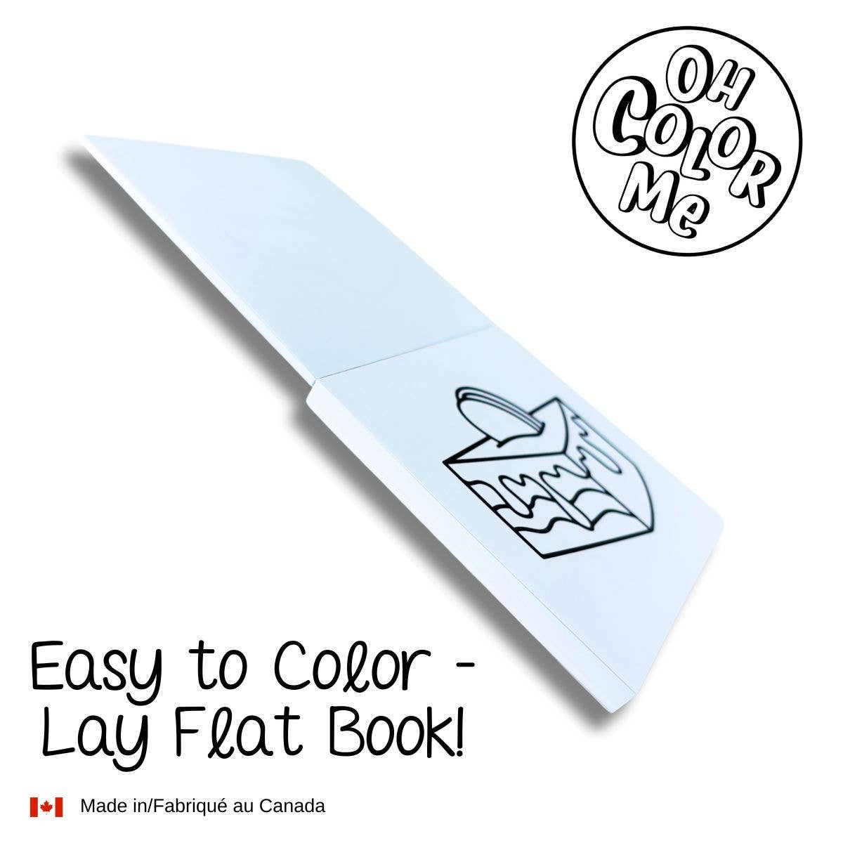 Calming Scenes Mini Coloring Book