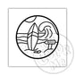 Calming Scenes Mini Coloring Book